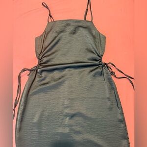 House of Harlow 1960 Black Ruched Dress